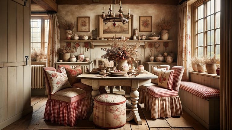 Mastering English Cottage Style Patterns: Chintz, Gingham, Toile, and Florals